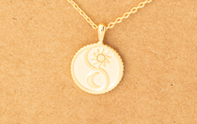 Load image into Gallery viewer, Yin-Yang-Sun-Moon Necklace
