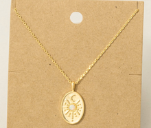 Load image into Gallery viewer, Opal Moon Necklace