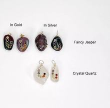 Load image into Gallery viewer, Stoney Chakra Pendant
