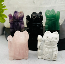 Load image into Gallery viewer, Lucky Crystal Cat
