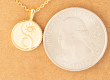 Load image into Gallery viewer, Yin-Yang-Sun-Moon Necklace

