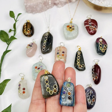 Load image into Gallery viewer, Stoney Chakra Pendant
