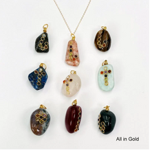 Load image into Gallery viewer, Stoney Chakra Pendant
