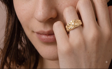 Load image into Gallery viewer, Cracked Nugget Ring
