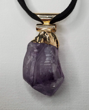 Load image into Gallery viewer, Velvet Amethyst Necklace
