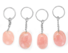 Load image into Gallery viewer, Rose Quartz Keychain
