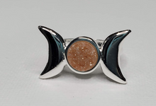 Load image into Gallery viewer, Moon Crescent Ring - Silver
