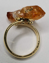 Load image into Gallery viewer, Double-Citrine Ring - Gold
