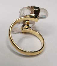 Load image into Gallery viewer, Double-Clear Quartz Ring
