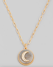 Load image into Gallery viewer, Stoney Crescent Necklace
