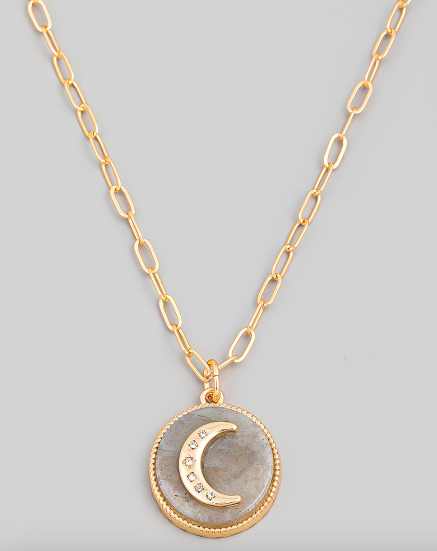 Stoney Crescent Necklace