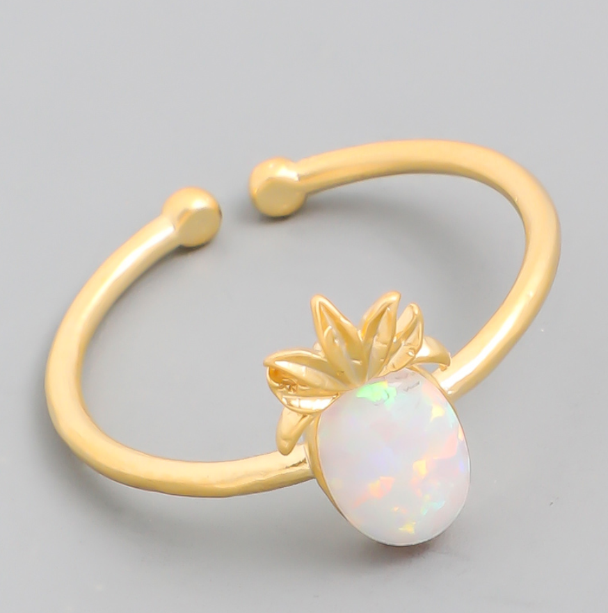 Pine-Opal Ring