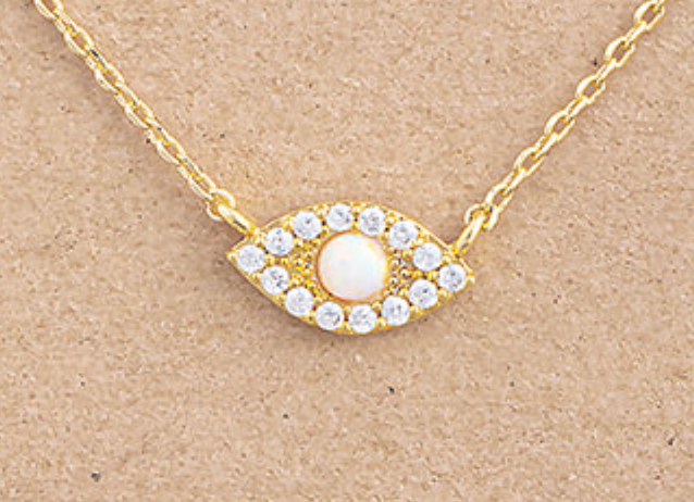 Opal-Eyed Necklace