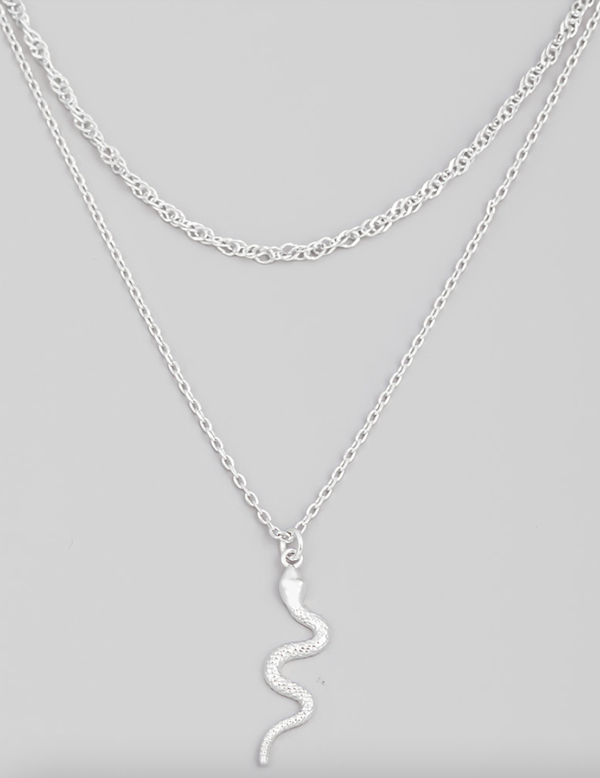 Snake Layered Necklace