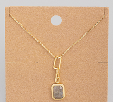 Load image into Gallery viewer, Smokey Pendant Necklace
