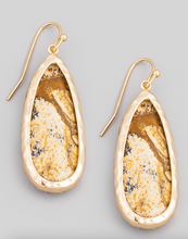 Load image into Gallery viewer, Teardrop Stone Earrings
